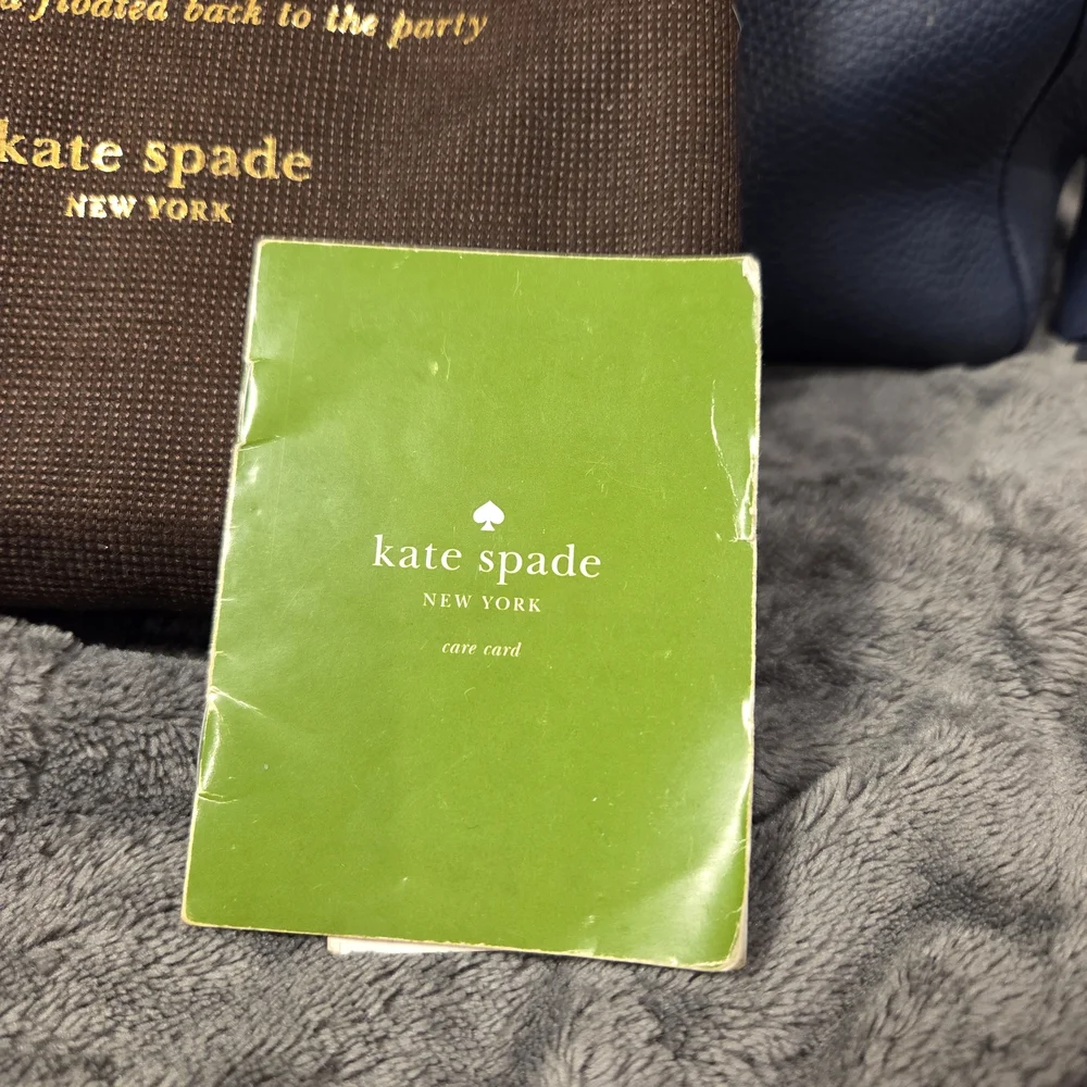 Kate Spade Blue Leather Women's Bag
